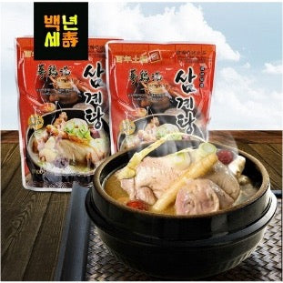 【韓國人氣零食直播】米芝蓮推薦 百年蔘雞湯 1包900g