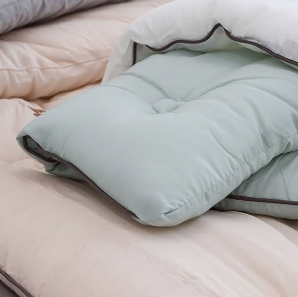 【韓國製四季厚被】揮手小熊四季厚被 秋冬款 100%天絲