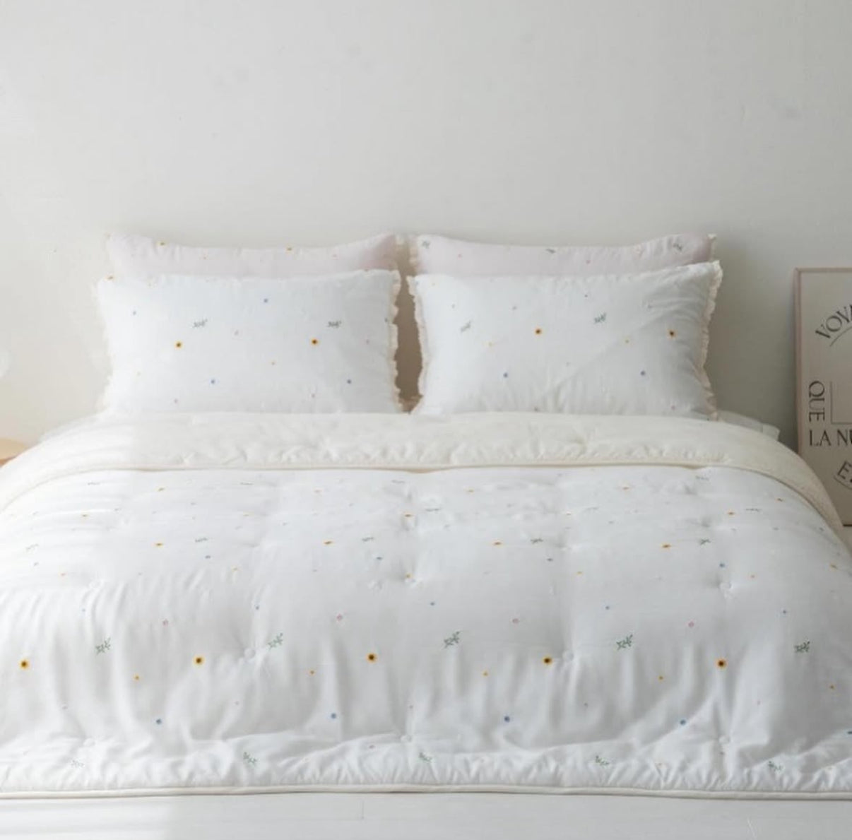 【韓國製四季薄被】太陽花四季薄被 100%天絲