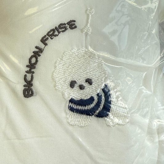 【韓國製四季被|含雙人size】可愛刺繡Poodle四季薄被 100%天絲