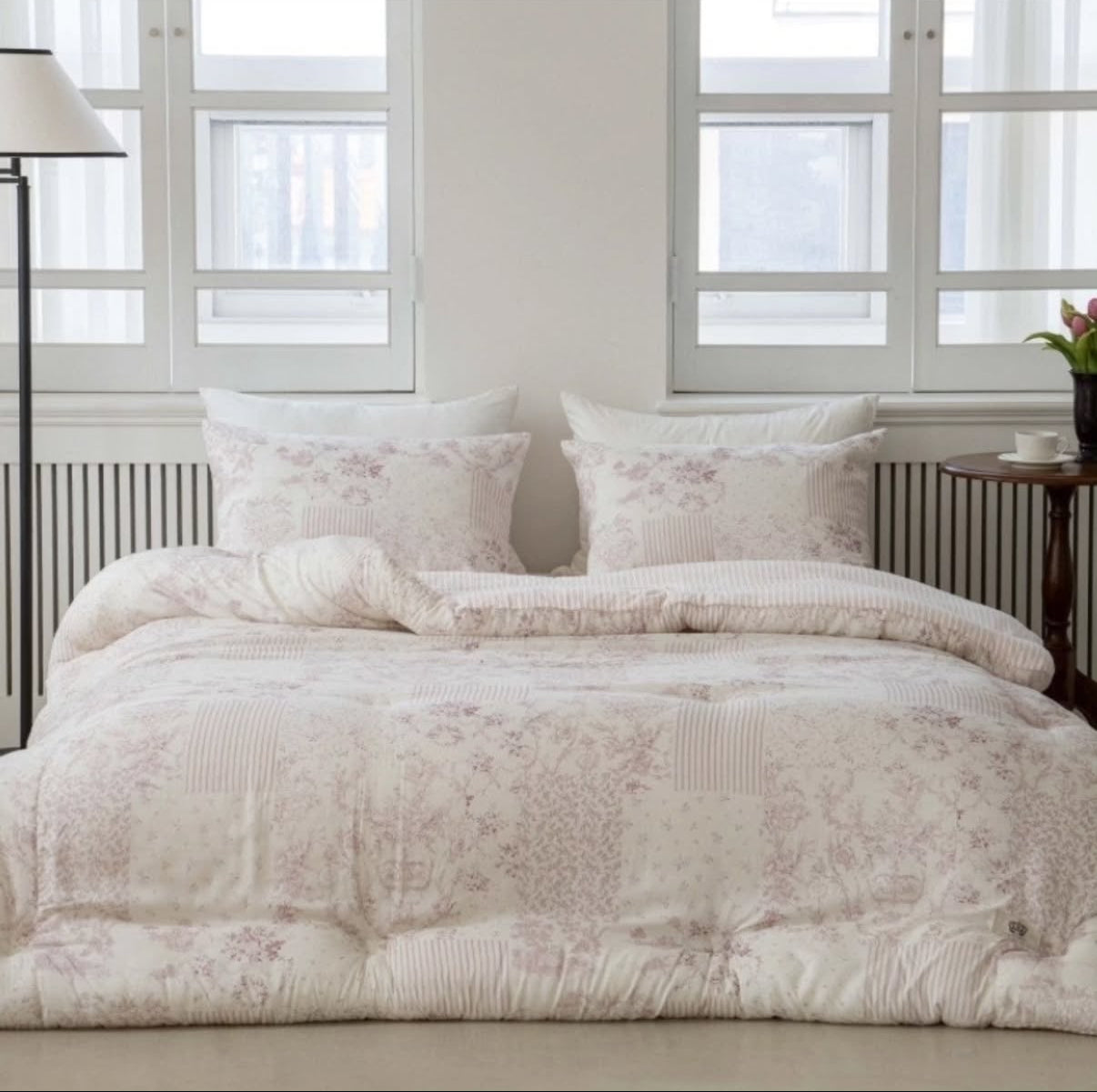 【韓國製冬被】 法式庭園冬被 正面100%天絲|反面 短絨毛