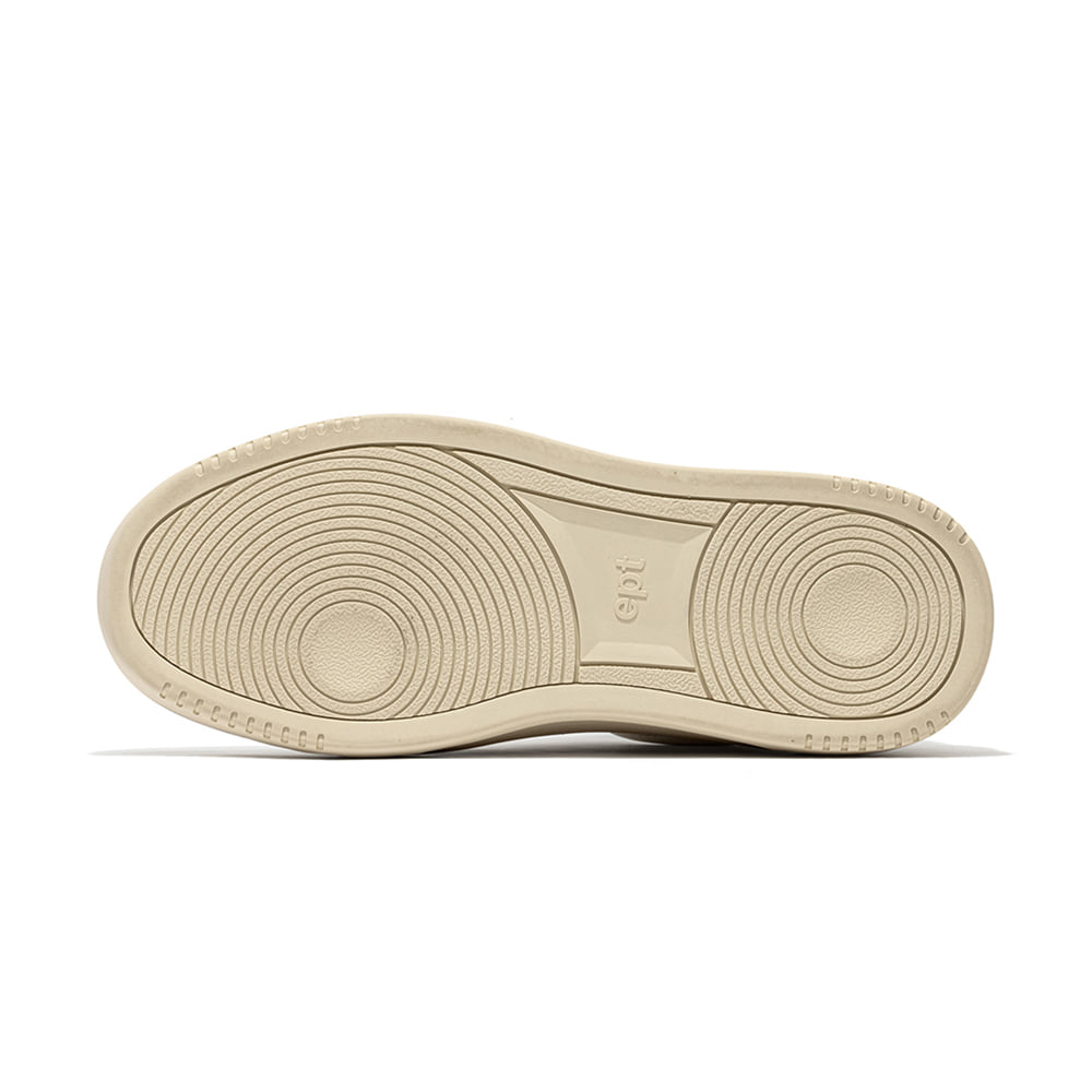 【行一萬步都OK】韓國潮牌EPT 經典厚底 Court High (Off White Tofu Brown)