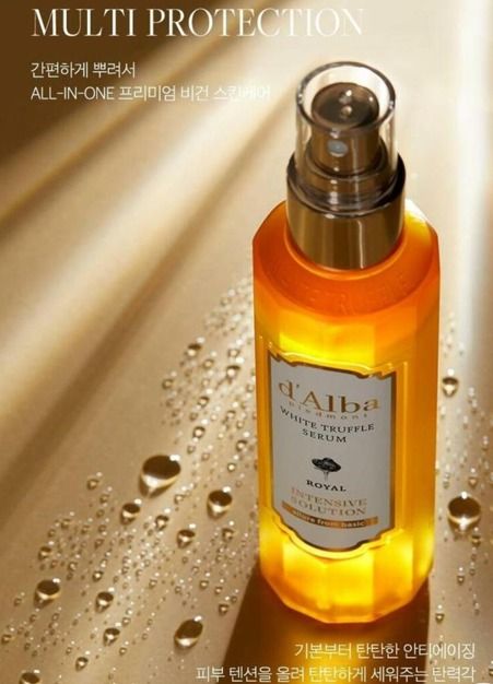 【韓國熱銷500萬枝的保濕好物】d'Alba加強版空姐噴霧 White Truffle Serum 100mL