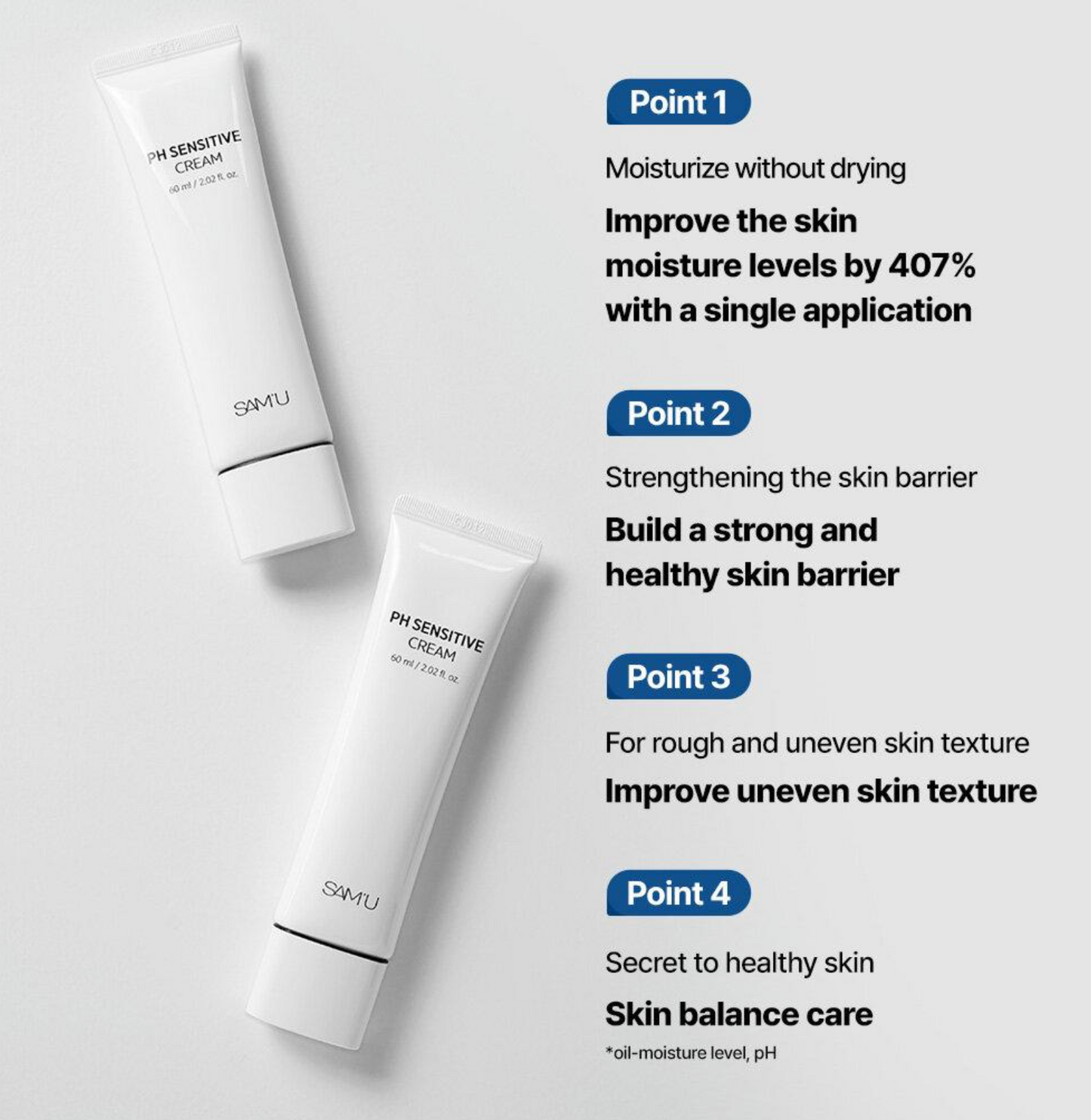 【高達4.9分】Sam‘u 舒緩平衡面霜60mL