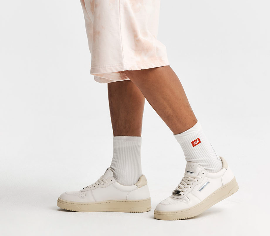 【行一萬步都OK】韓國潮牌EPT Court (Off White) 張員瑛同款小白鞋