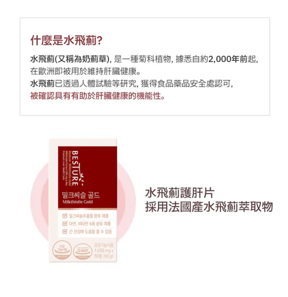 【韓國銷售破5000億體重管理】SkinnyLab水飛薊護肝片 (1樽60粒, 1日1粒)
