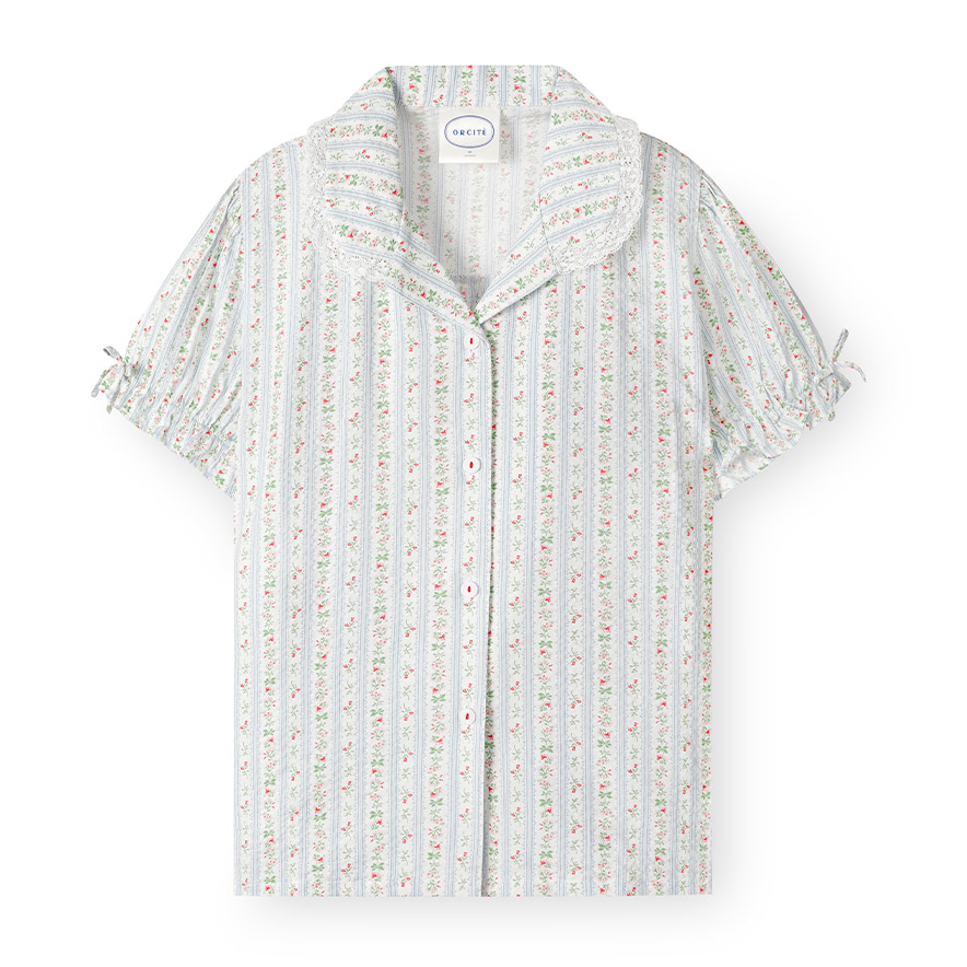 【六星級酒店指定品牌】浪漫玫瑰睡衣組（女士款）F053｜人造絲80% 棉20%