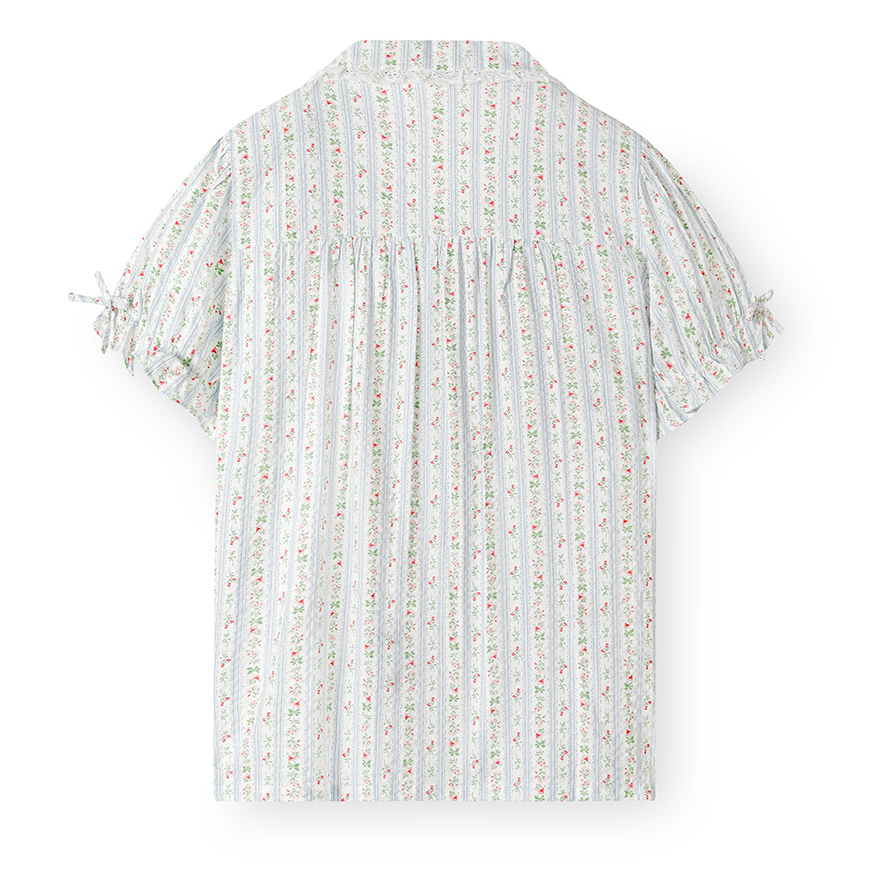【六星級酒店指定品牌】浪漫玫瑰睡衣組（女士款）F053｜人造絲80% 棉20%