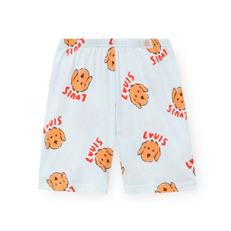 【六星級酒店指定品牌】小狗睡衣套裝（小童款）H614｜天絲40% 棉60%