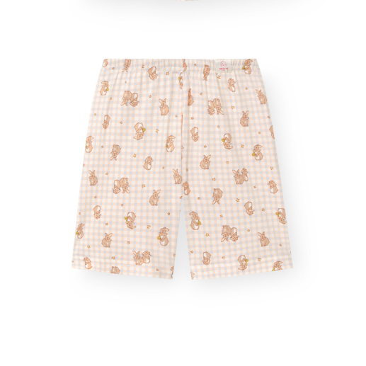 【六星級酒店指定品牌】兔子睡衣套裝（女童款）H611｜天絲47% 棉47% 聚氨酯6%