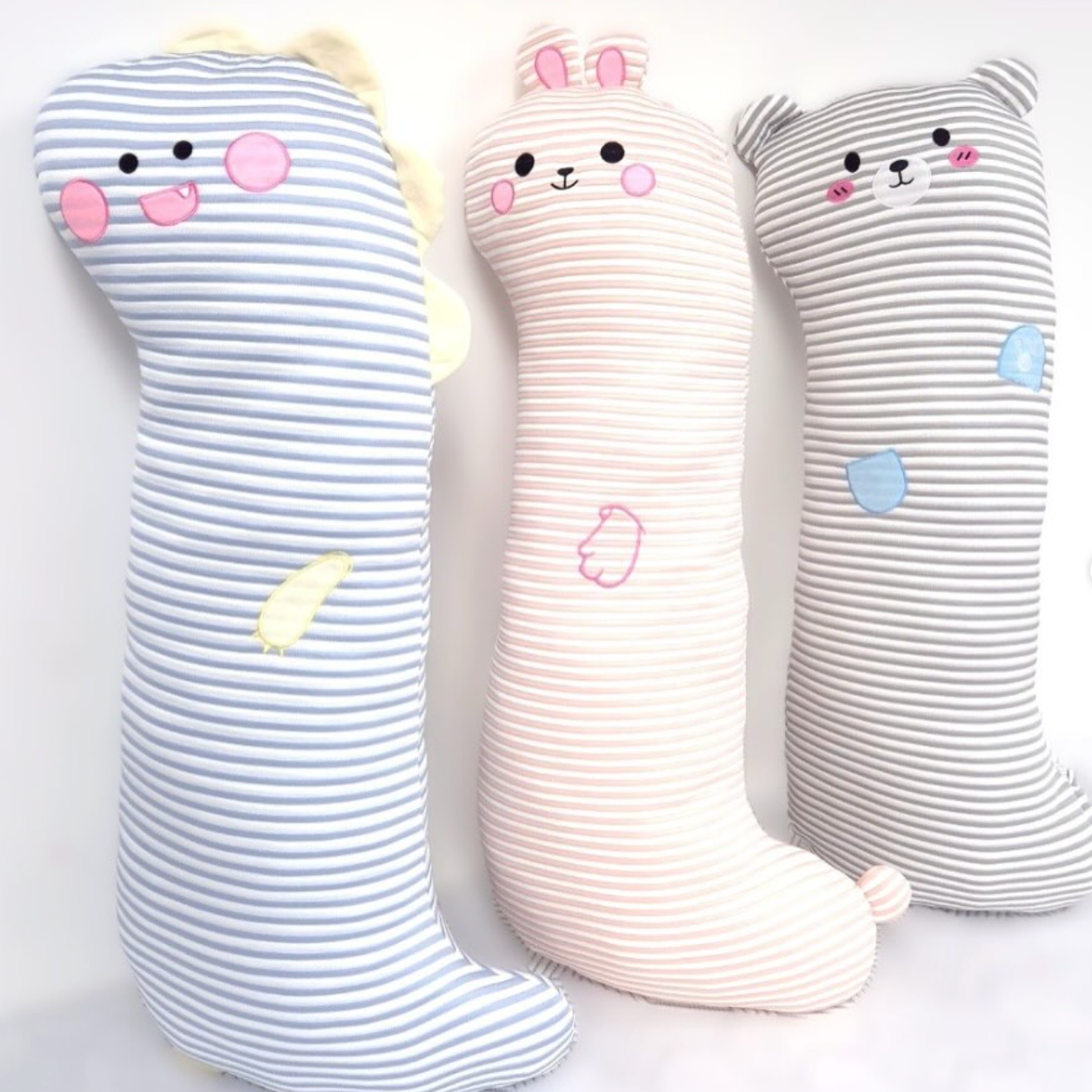 【韓國製攬枕】-7.9°C動物造型冰感攬枕 90x35cm