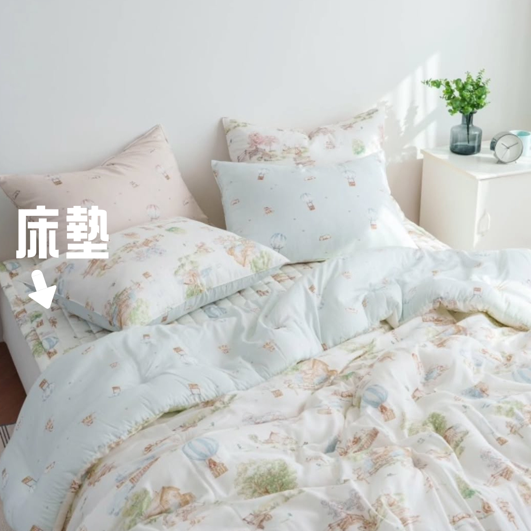 【韓國製天絲床墊】童話繪本故事床墊 100%天絲