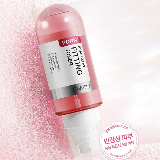 【全新PDRN系列】SAM'U真實煥光貼合爽膚水 150ml