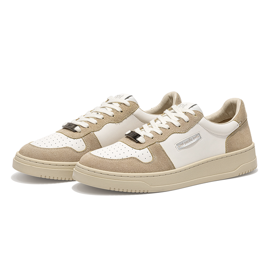 【行一萬步都OK】韓國潮牌EPT 經典款Court (Beige White)
