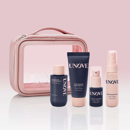 【旅行裝】Unove Travel Set（洗髮水52ml + 潤髮乳40ml + 精油10ml + 噴霧30ml）