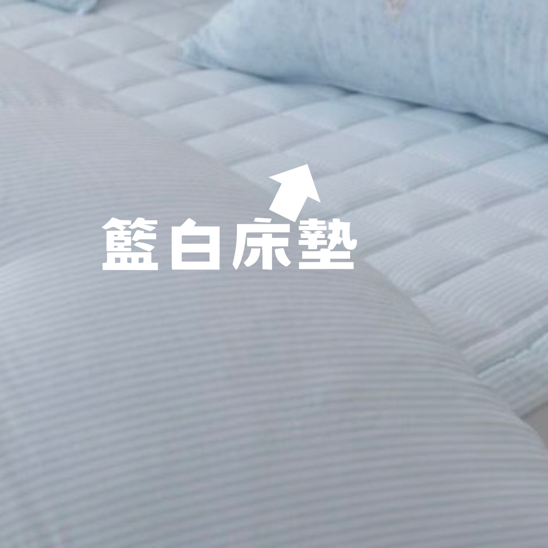 【韓國製天絲床墊】直紋床墊（哥基四季被配襯的床墊）100%天絲
