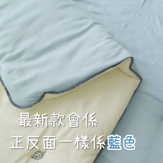 【現貨】樹葉四季薄被（正反面一樣色）100%天絲 韓國製造