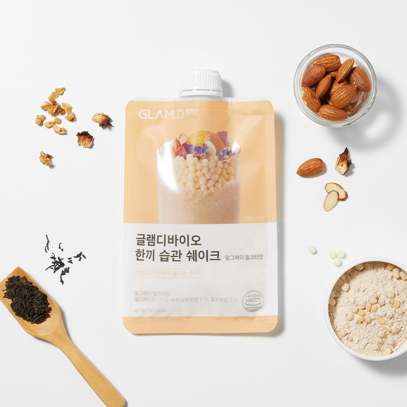 GLAM.D代餐奶昔⸝⸝‪⸝平均一包只有150kcal