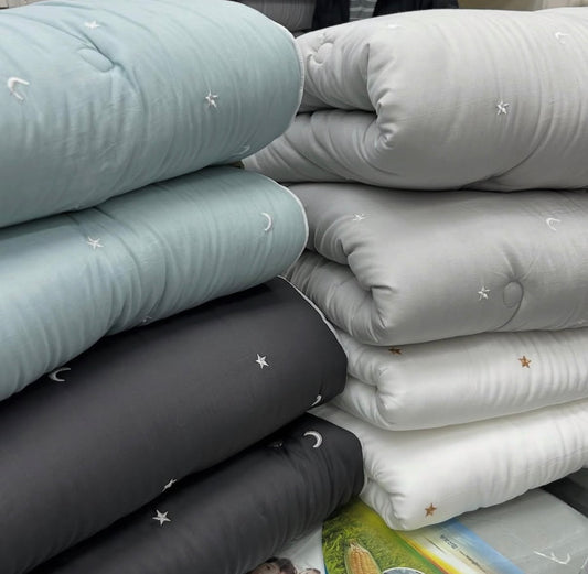 【韓國製四季薄被】日月星辰四季薄被 100%天絲