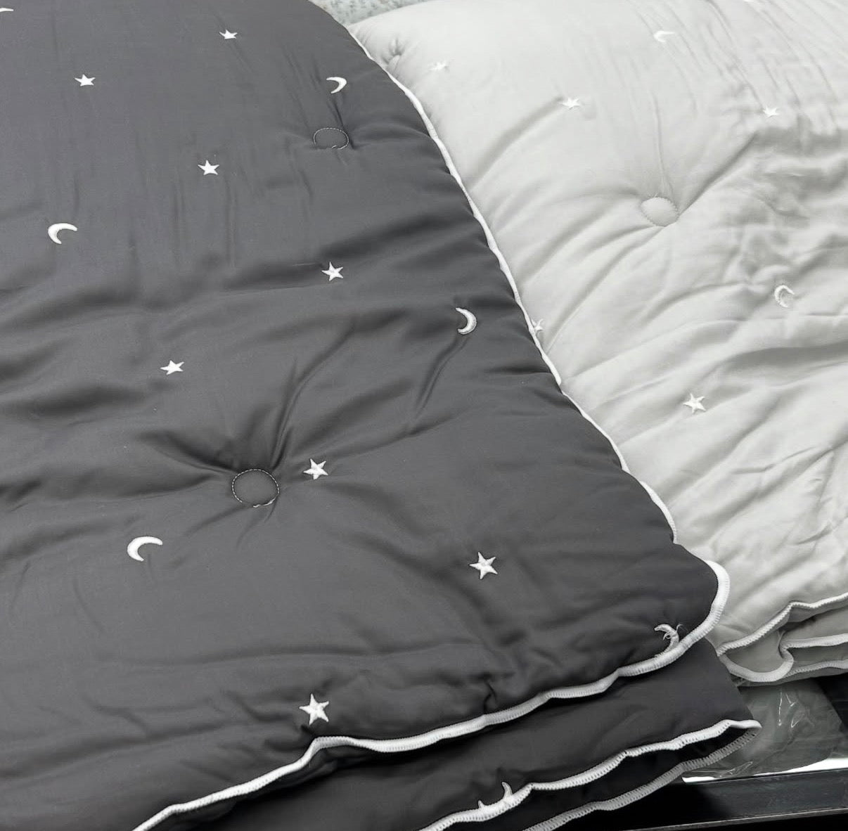 【韓國製四季薄被】日月星辰四季薄被 100%天絲