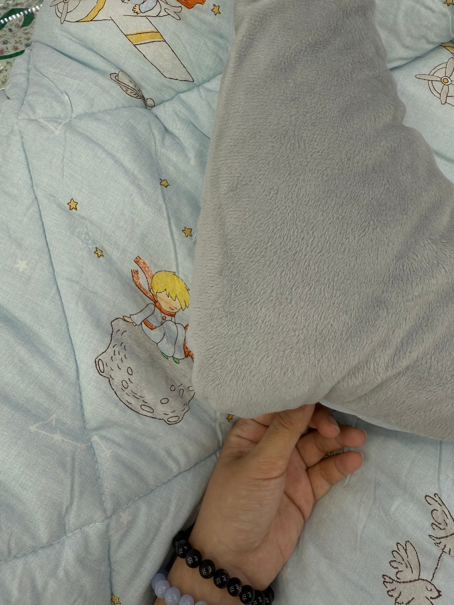 【韓國製冬被】小王子雙面被 表面100%天絲+內面係短絨毛