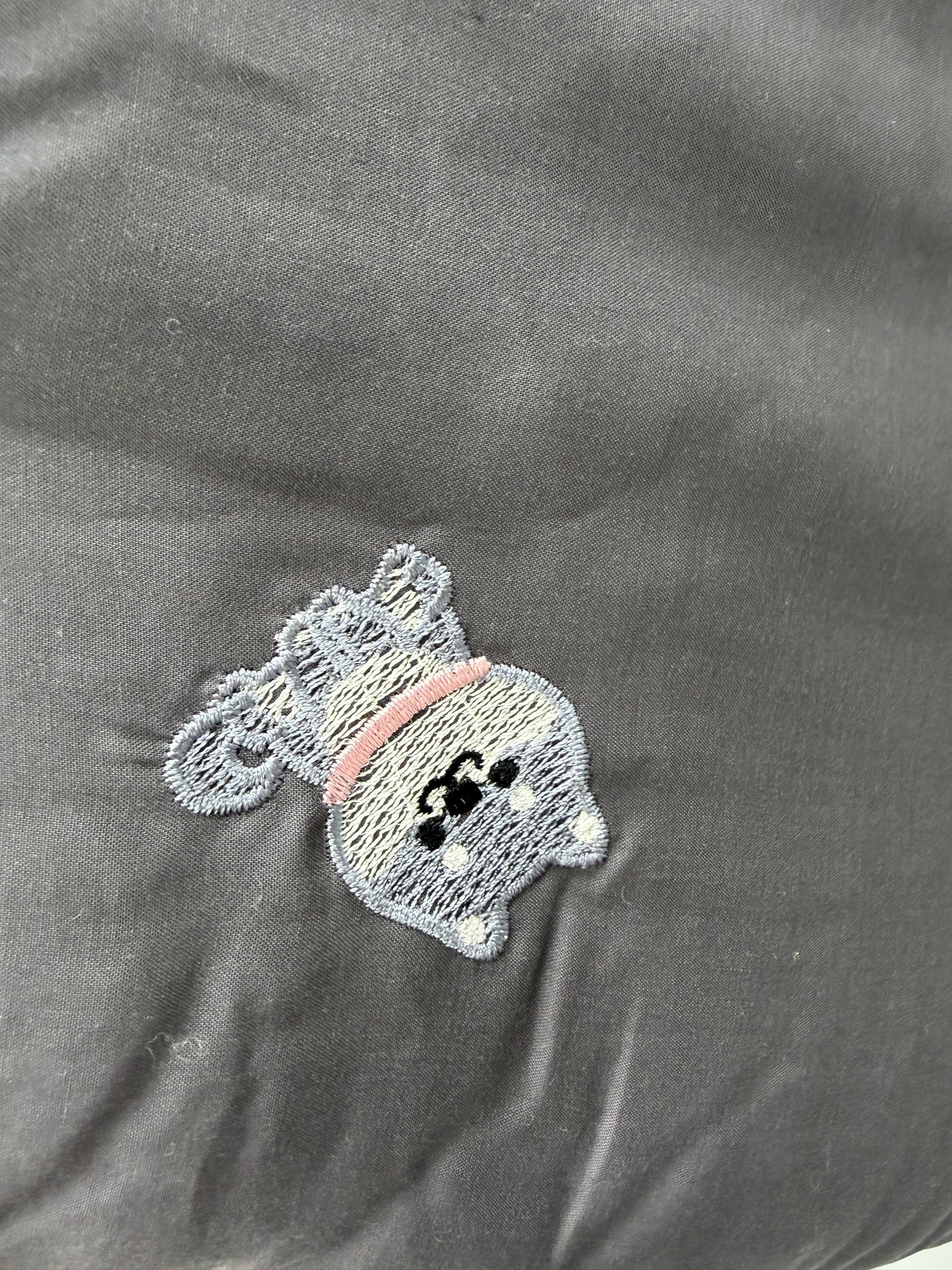 【韓國製四季薄被】刺繡柴犬四季薄被 100%天絲