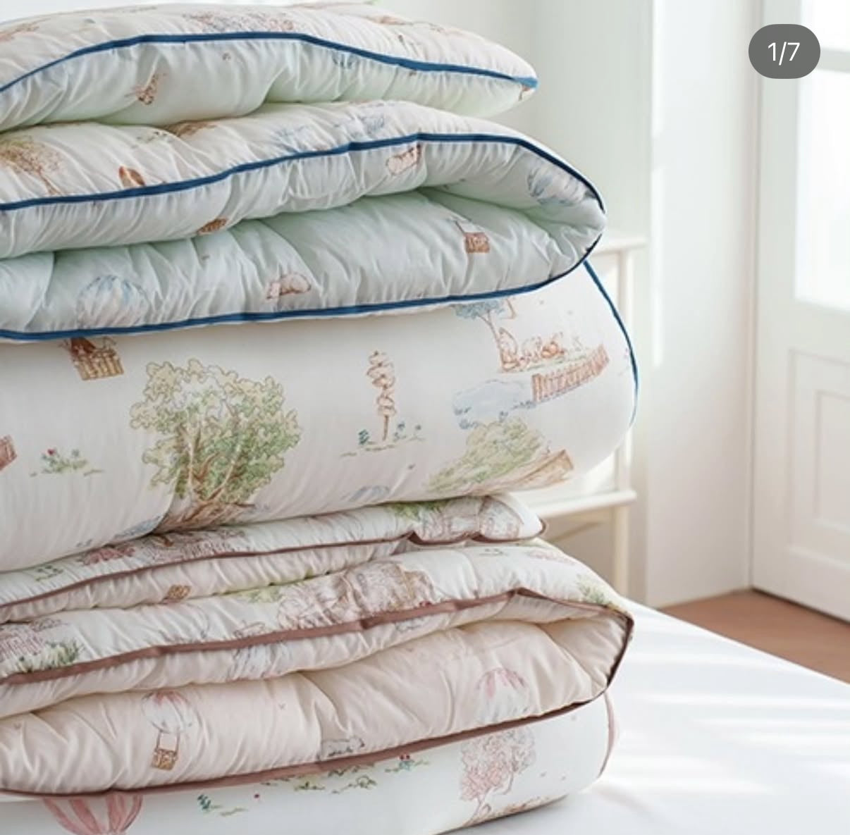 【韓國製四季厚被】童話繪本故事四季厚被 100%天絲