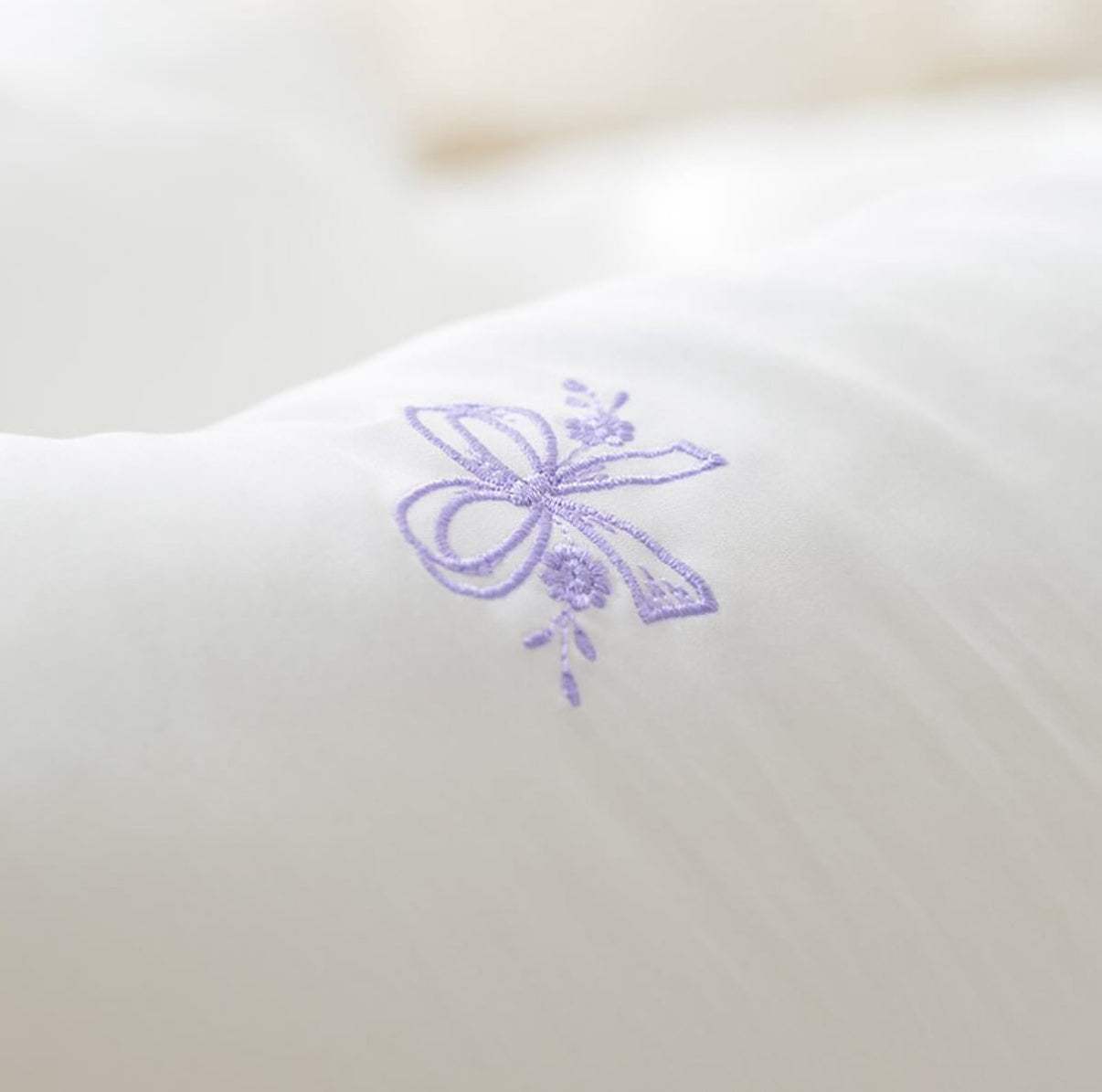 【韓國製四季薄被】溫柔蝴蝶結玫瑰四季薄被 100%天絲