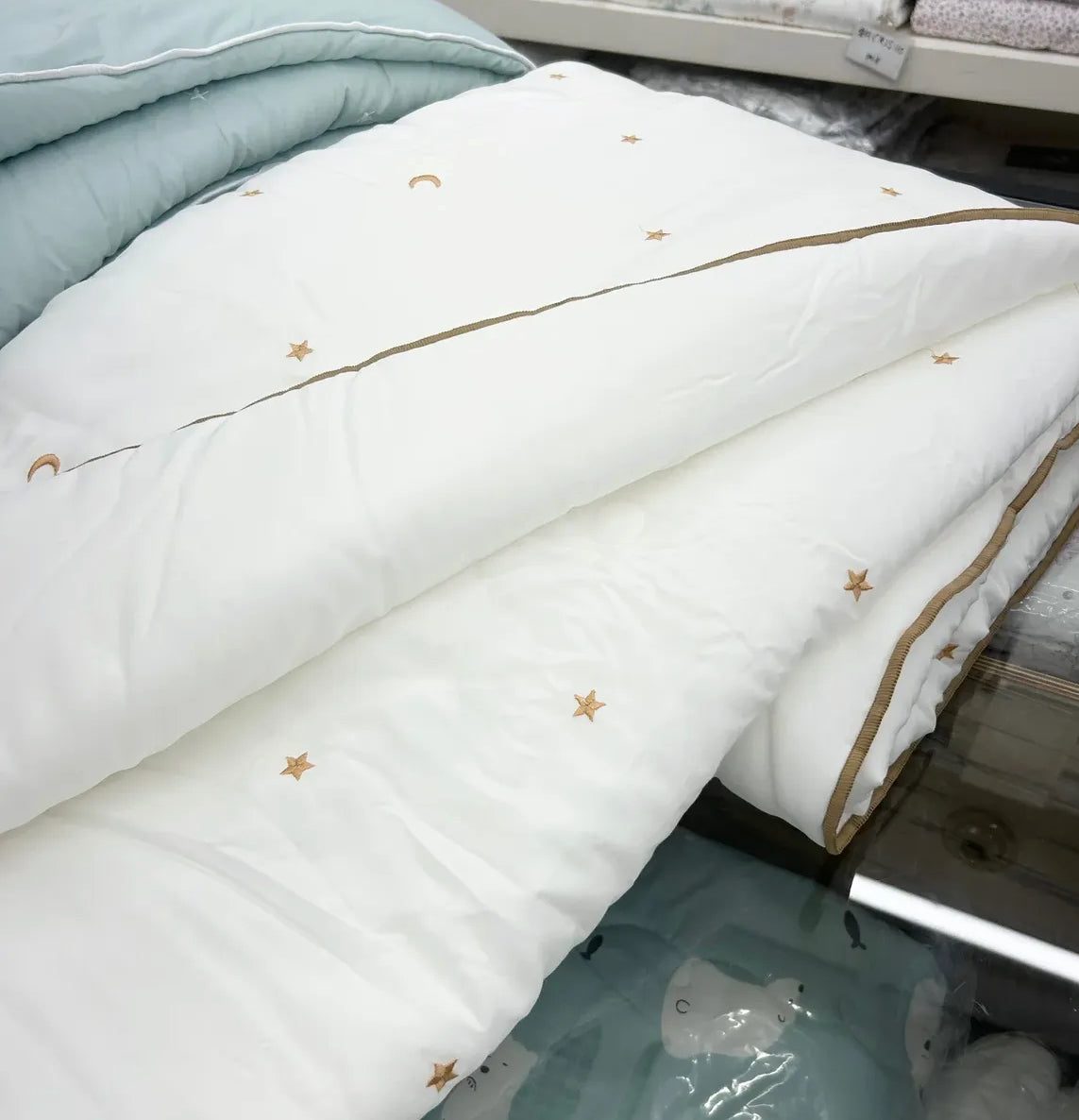 【韓國製四季薄被】日月星辰四季薄被 100%天絲