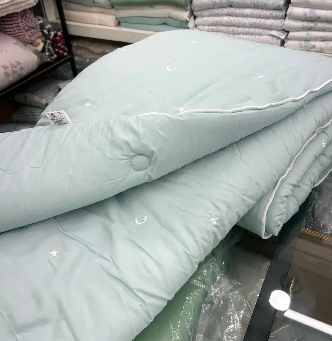 【韓國製四季薄被】日月星辰四季薄被 100%天絲