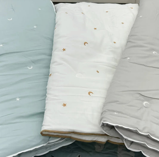 【韓國製四季薄被】日月星辰四季薄被 100%天絲