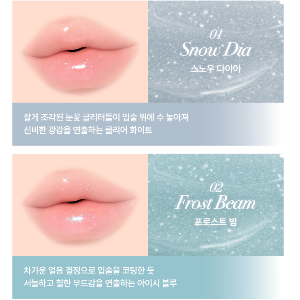 【Oganacell旗下化妝品牌】Lizda 細閃珠光豐唇唇蜜 6.5g LIP BOUNCY SERUM PLUMPER