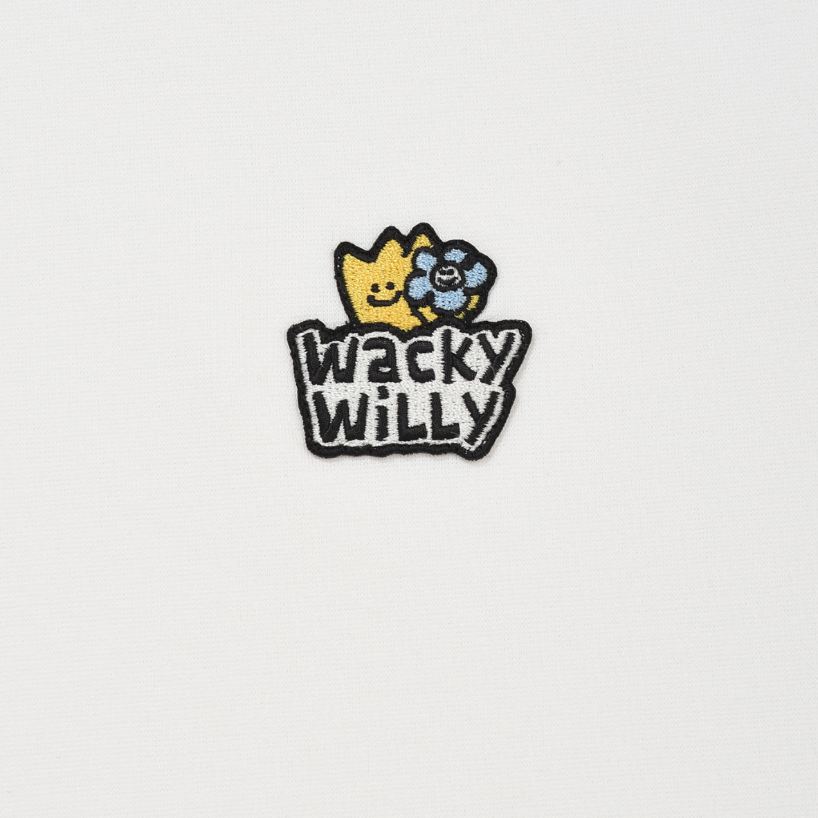 【可愛塗鴉風潮牌】男女款 Wacky Willy 小黃人小花款