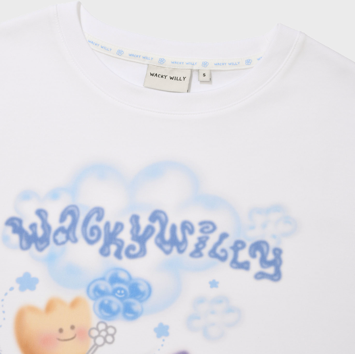 【可愛塗鴉風潮牌】女款 Wacky Willy 迷你生日會T裇