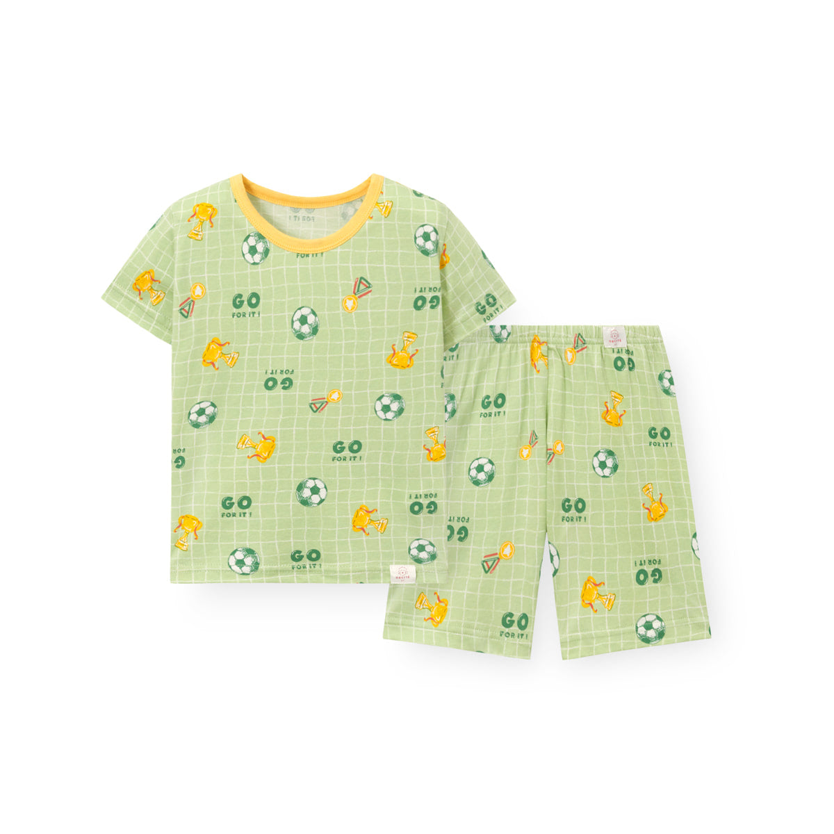 【六星級酒店指定品牌】足球睡衣套裝（小童款）H618｜天絲40% 棉60%
